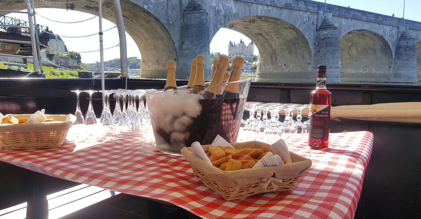 Croisières saumur Loire apéritive