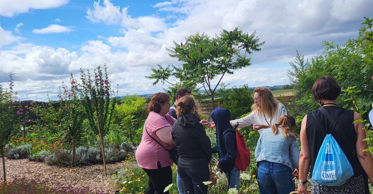 Visite-atelier cueillette et dégustation