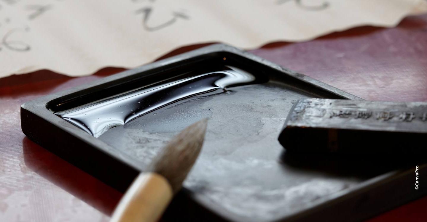 Atelier encre Chine©Y Bai/Loire Odyssée