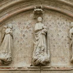 Détail collégiale du Puy-Notre-Dame