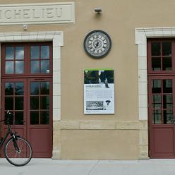 Départ à la gare de Richelieu