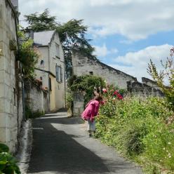 Ruelles fleuries de Montsoreau