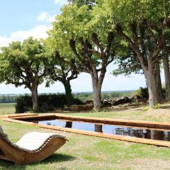 Les Toiles de La Tortillère jardin