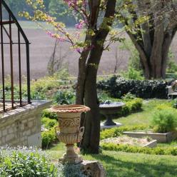 Les Toiles de La Tortillère jardin