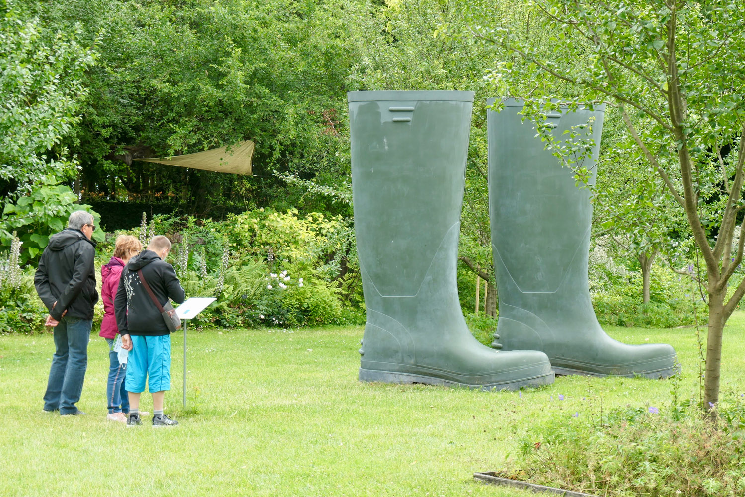 Bottes géantes de Lilian Bourgeat