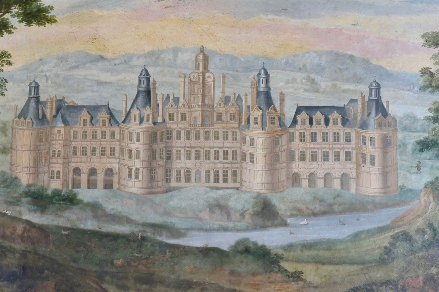 Représentation du château de Chambord