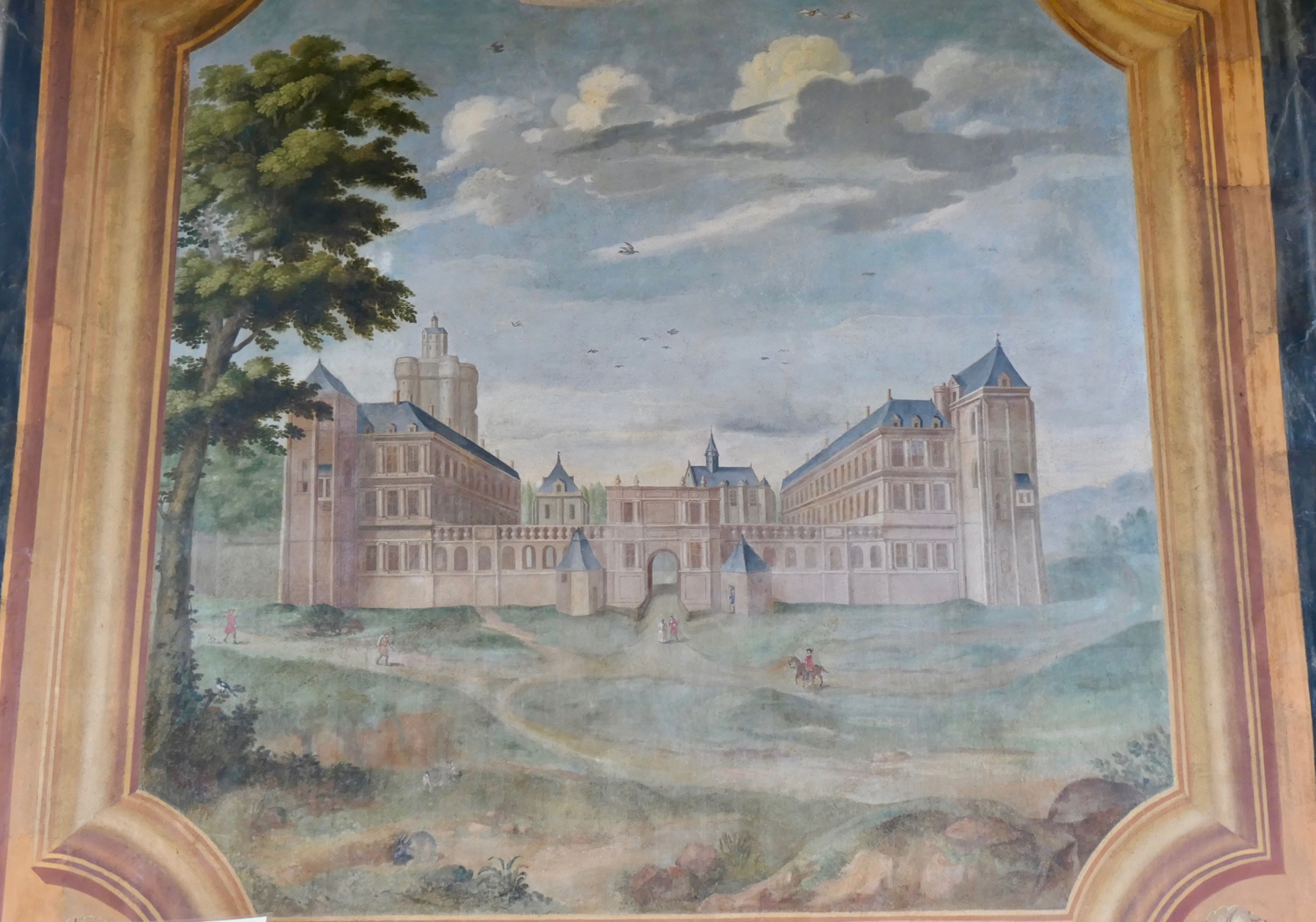 Représentation du château de Vincennes