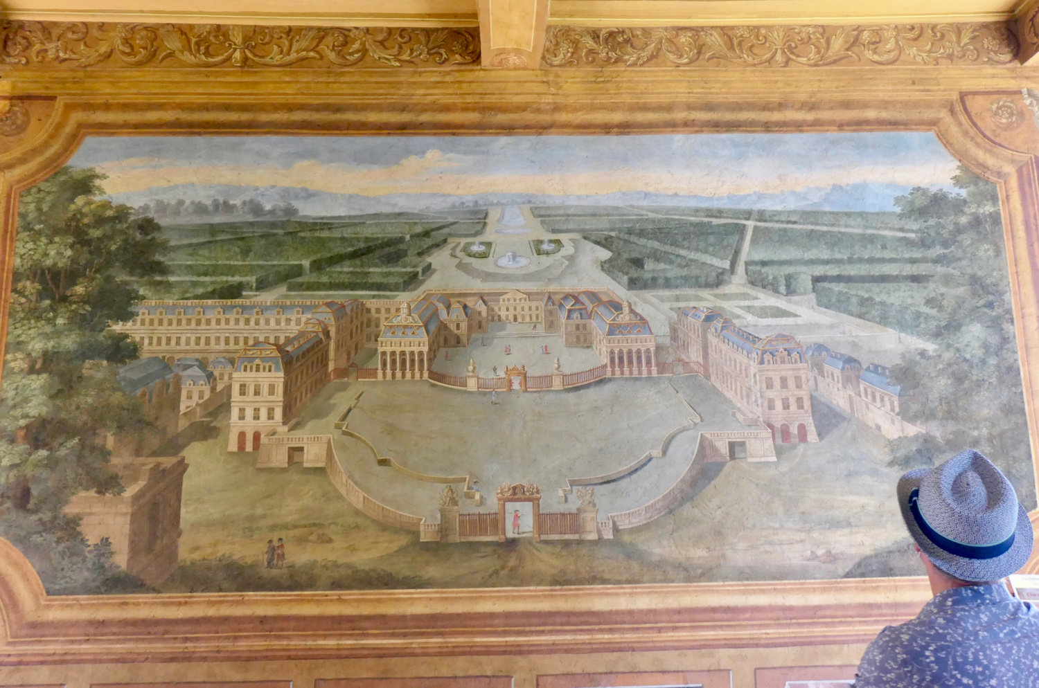 Représentation du château de Versailles